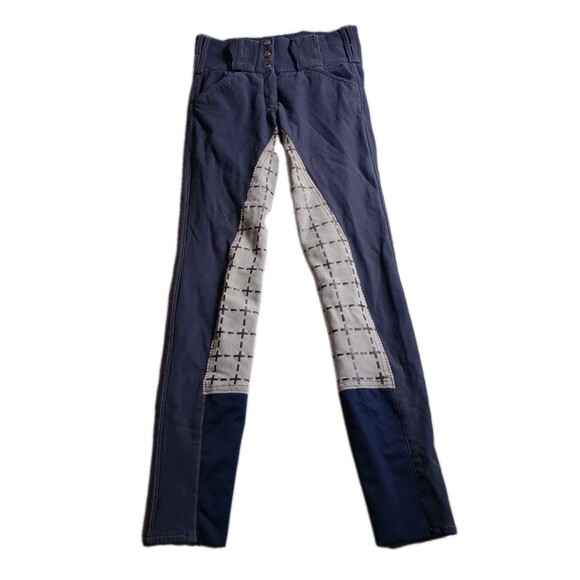 Horze Crescendo Knee Patch Breeches Women's Sz 24 Riding Pants - Picture 1 of 9
